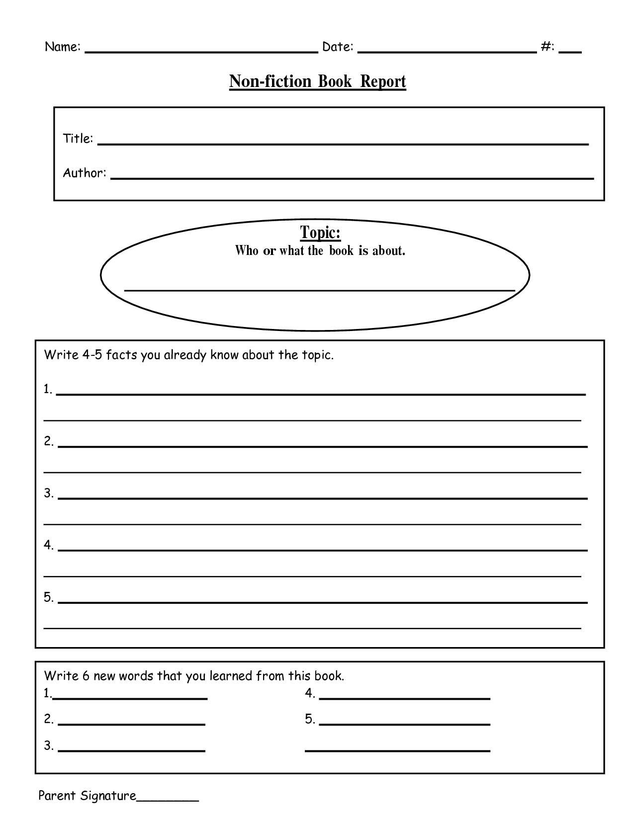 Free Research Paper Grader Teaching 2Nd Grade Tips Tricks Inside 6Th Grade Book Report Template
