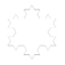 Free Snowflake Outline, Download Free Clip Art, Free Clip For Blank Snowflake Template