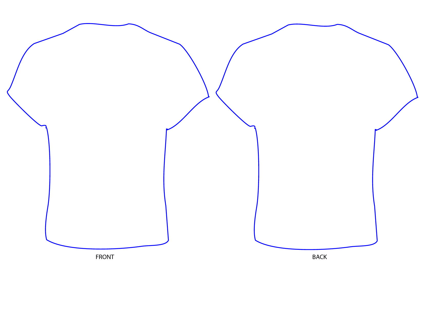 Free T Shirt Template Printable, Download Free Clip Art Pertaining To Printable Blank Tshirt Template