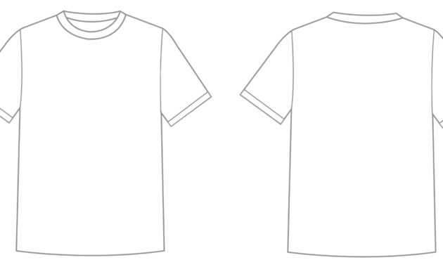 Free Tshirt Template, Download Free Clip Art, Free Clip Art throughout Blank Tshirt Template Pdf