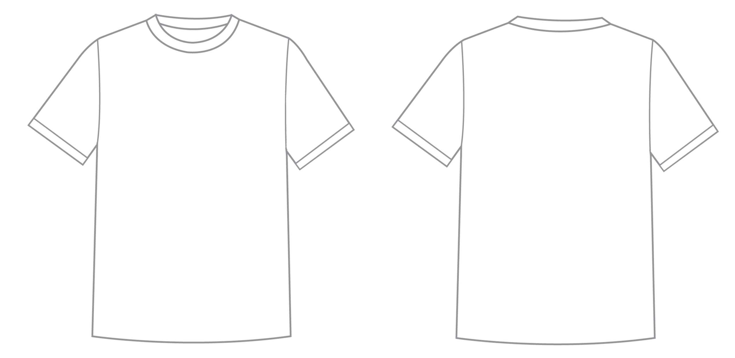 Free Tshirt Template, Download Free Clip Art, Free Clip Art Throughout Blank Tshirt Template Pdf