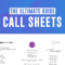 Free Tv & Film Call Sheet Templates: Make A Pro Callsheet In Within Film Call Sheet Template Word