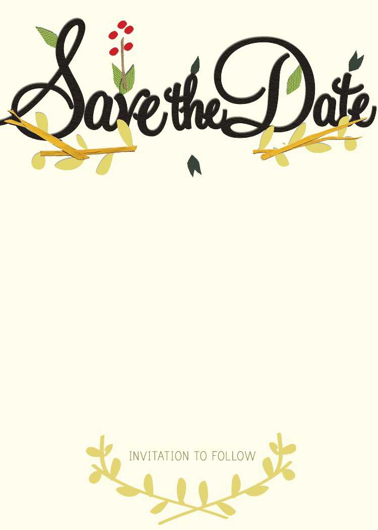 Free Wedding Save The Date Printables – Dalep.midnightpig.co Pertaining To Save The Date Templates Word