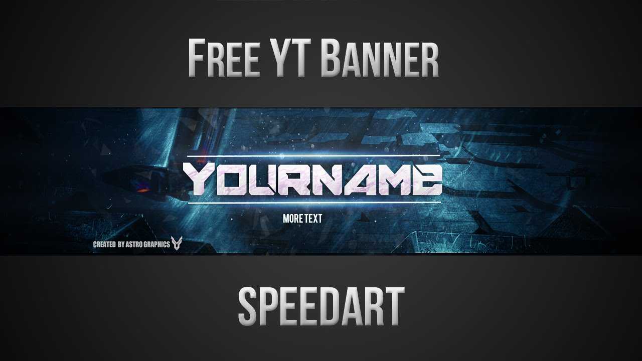 Free Youtube Banner Template (Psd) *new 2015* With Adobe Photoshop Banner Templates