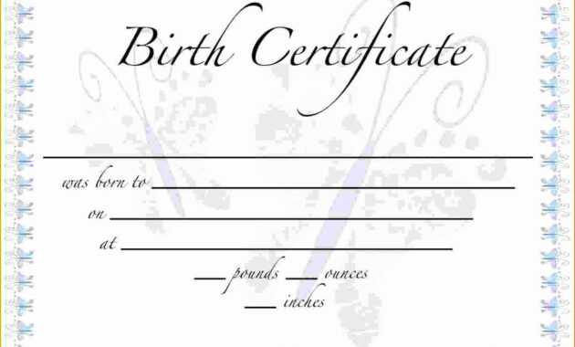 German Birth Certificate Template - Calep.midnightpig.co intended for Birth Certificate Template For Microsoft Word