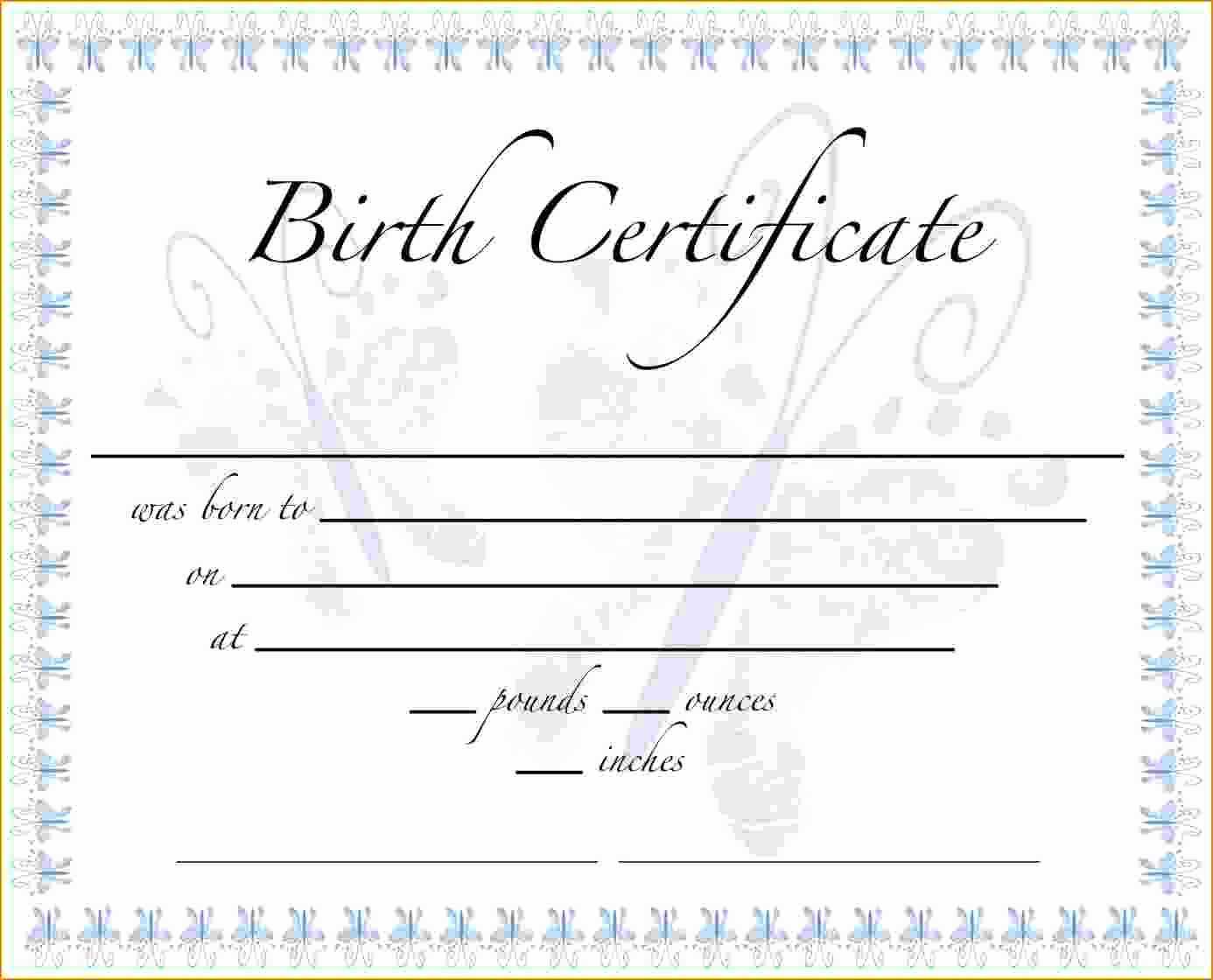 German Birth Certificate Template – Calep.midnightpig.co Intended For Birth Certificate Template For Microsoft Word