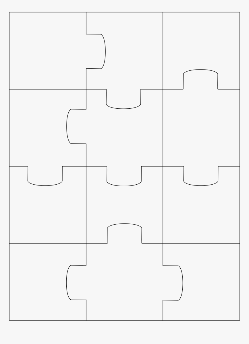 Great Jigsaw Template Pictures Blank Puzzle Piece Free With Regard To Blank Jigsaw Piece Template