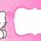 Hello Kitty Party Clipart Throughout Hello Kitty Birthday Banner Template Free