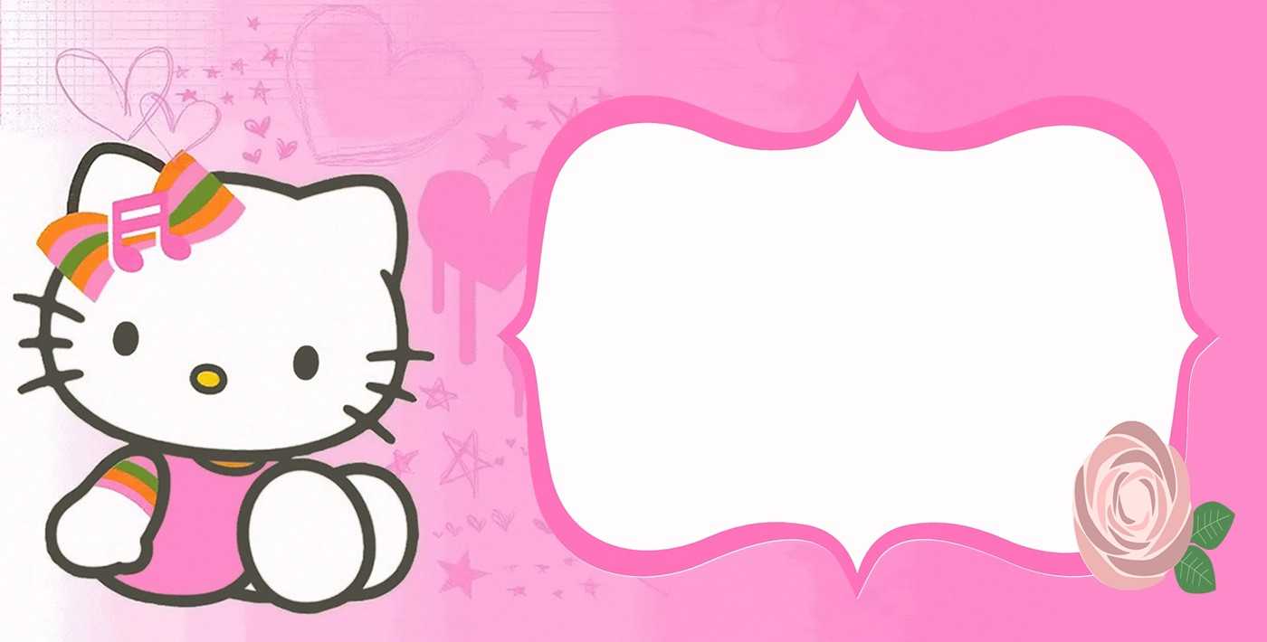 Hello Kitty Party Clipart Within Hello Kitty Banner Template