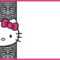 Hello Kitty Printable Invitations – Dalep.midnightpig.co Pertaining To Hello Kitty Banner Template