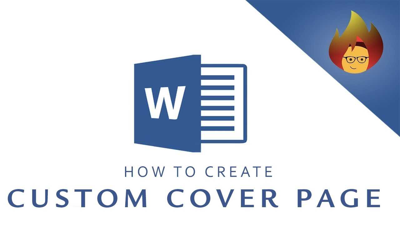 How To Create A Custom Cover Page | Microsoft Word Pertaining To Report Cover Page Template Word