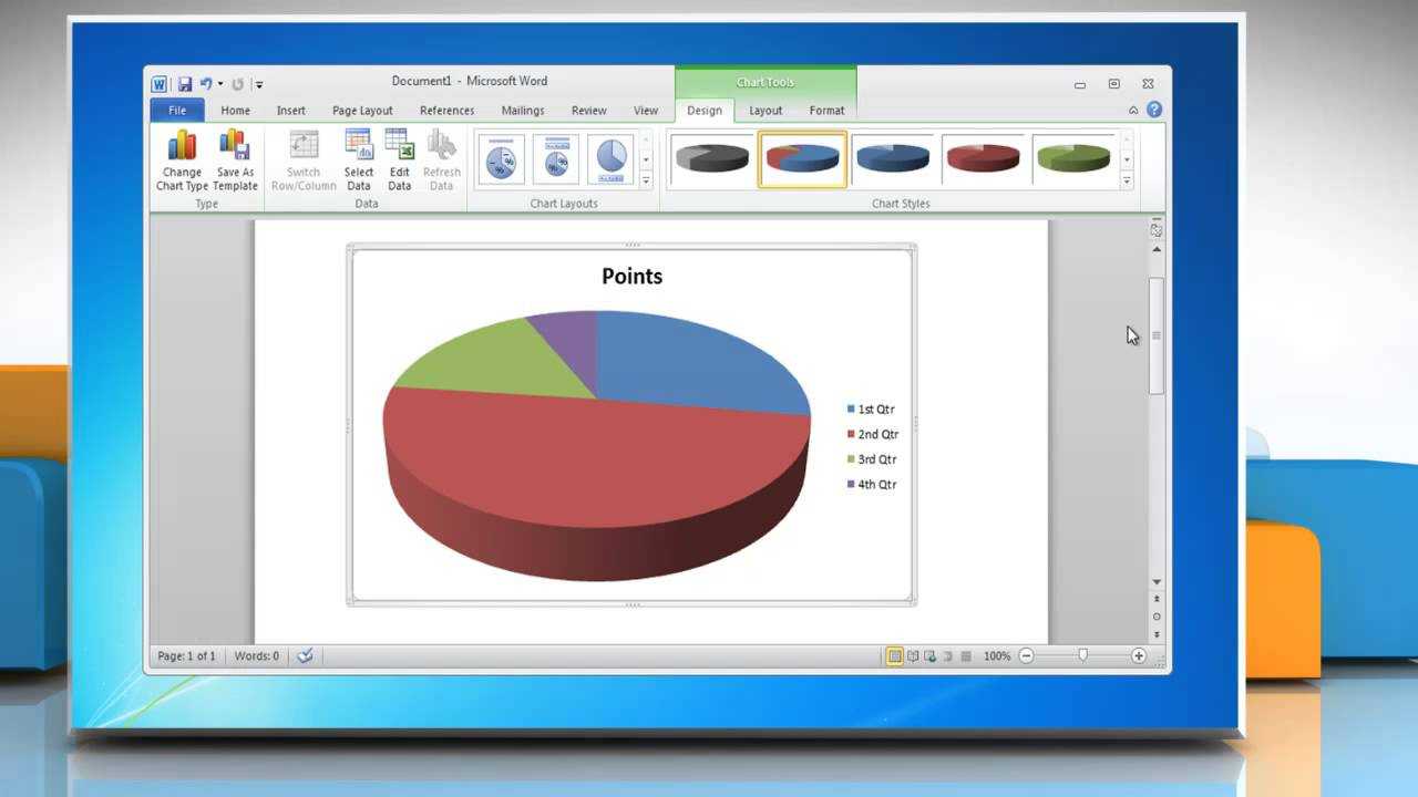 How To Create A Pie Chart In Word – Duna Within Creating Word Templates 2013