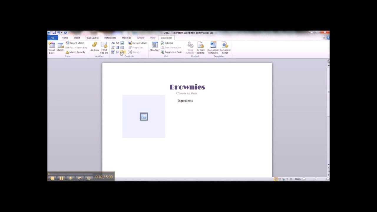 How To Create A Template In Word 2010.wmv Inside How To Use Templates In Word 2010