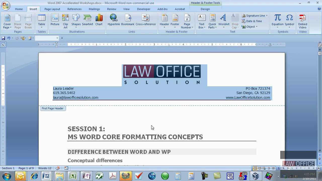 How To Create Letterhead Template In Word – Calep.midnightpig.co Pertaining To How To Create A Template In Word 2013