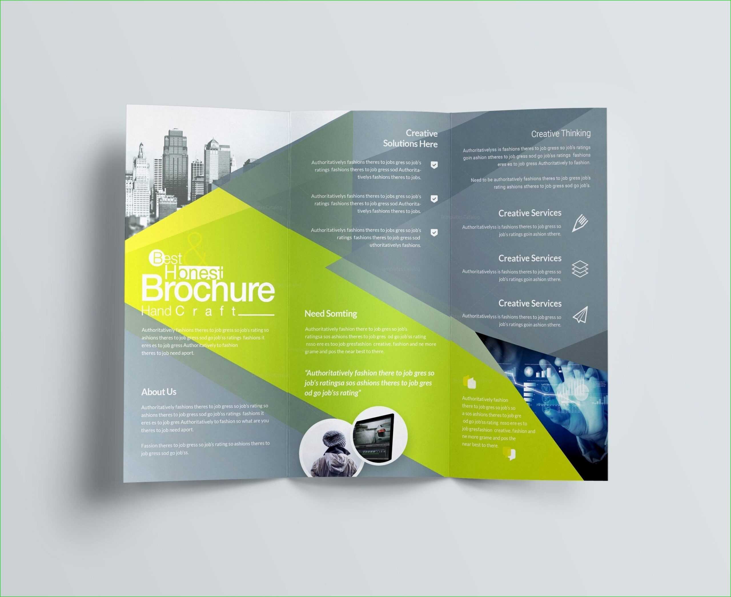 How To Make A Trifold Brochure In Powerpoint – Carlynstudio With Regard To Free Brochure Templates For Word 2010