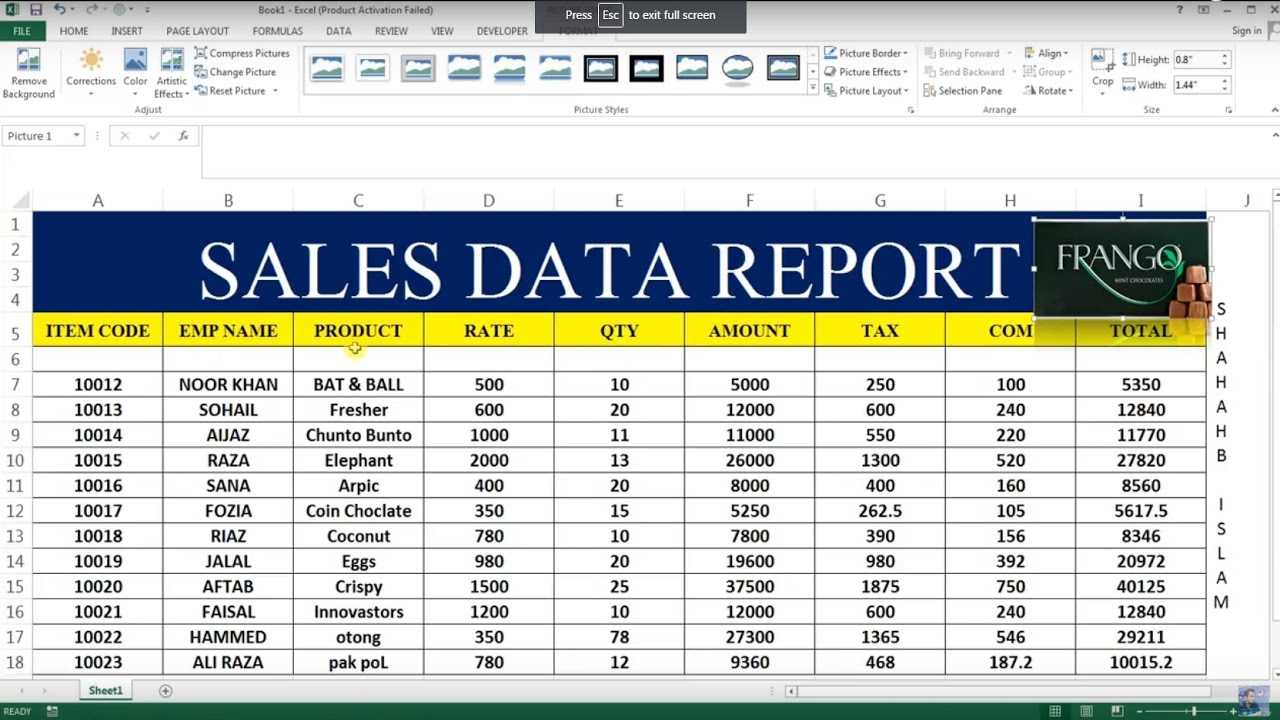 How To Make Sales Report In Excel # 26 Within Sale Report Template Excel