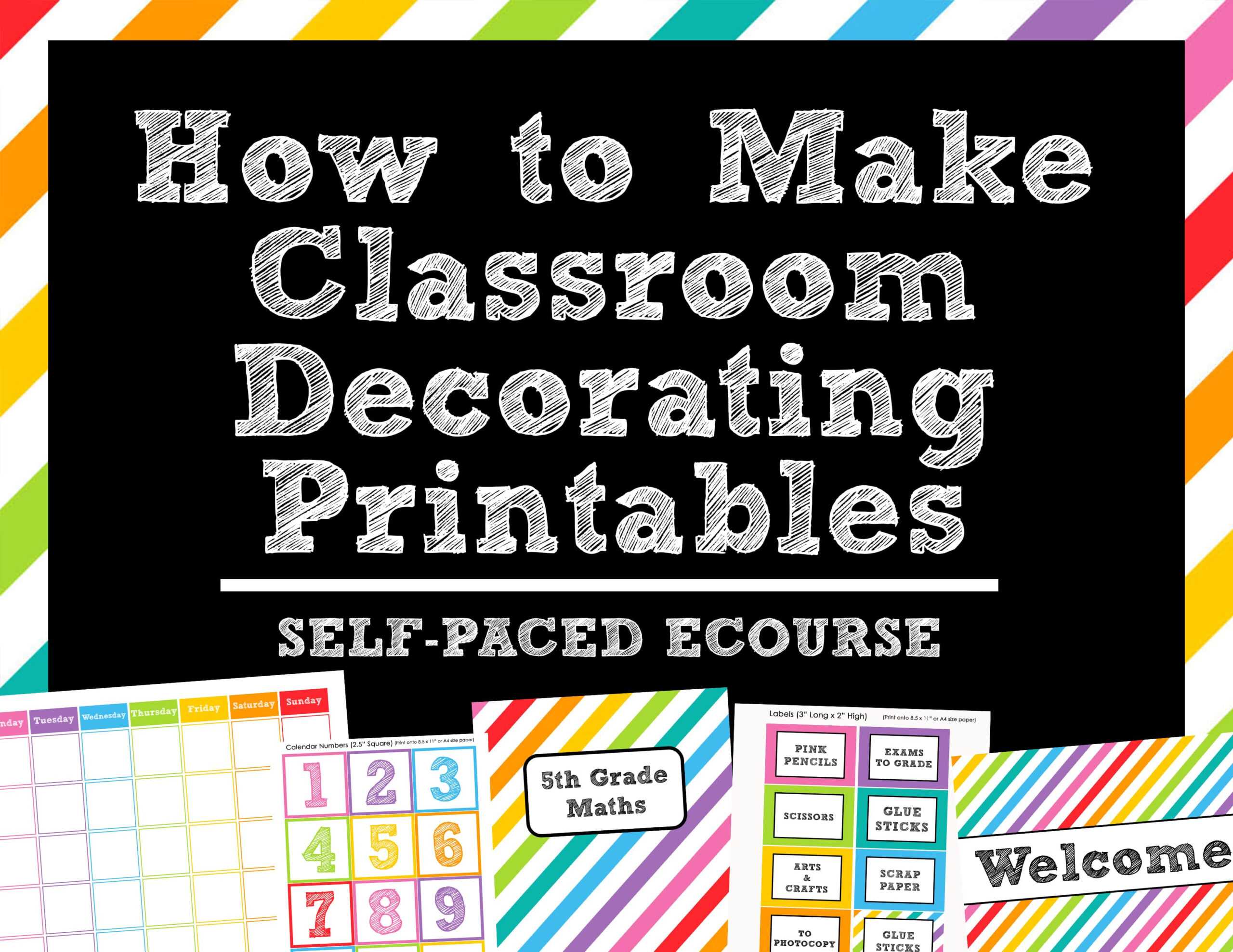 How To Make Teaching Printables And Classroom Decorating With Regard To Blank Word Wall Template Free