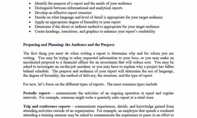 How To Write A Business Report Template - Calep.midnightpig.co throughout How To Write A Work Report Template