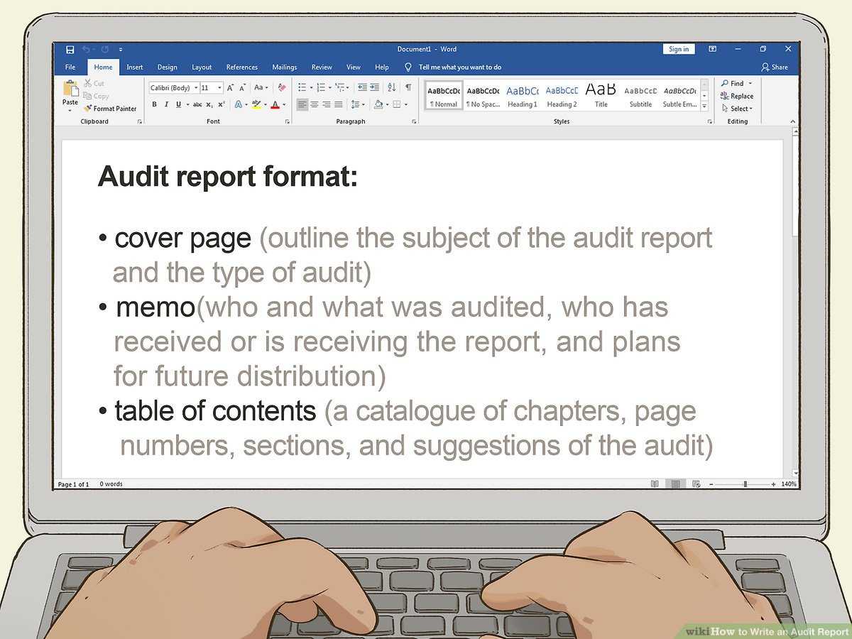 How To Write An Audit Report: 14 Steps (With Pictures) – Wikihow Intended For Internal Control Audit Report Template