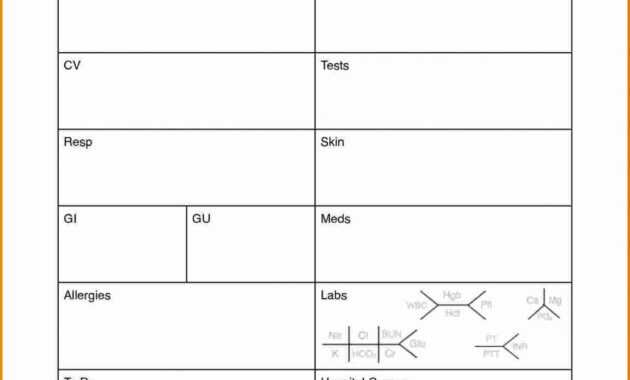 Icu Report Template - Best Sample Template inside Nursing Report Sheet Template