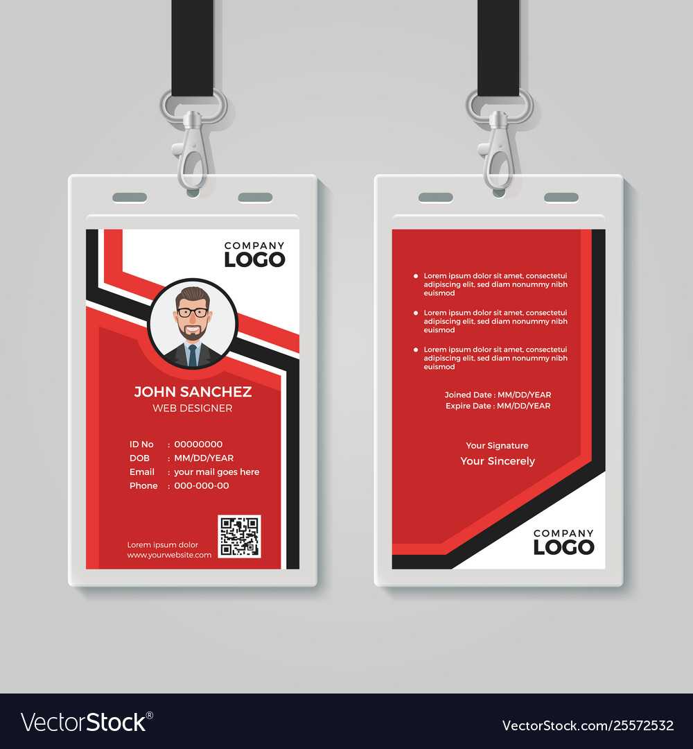 Id Template – Calep.midnightpig.co In Id Badge Template Word