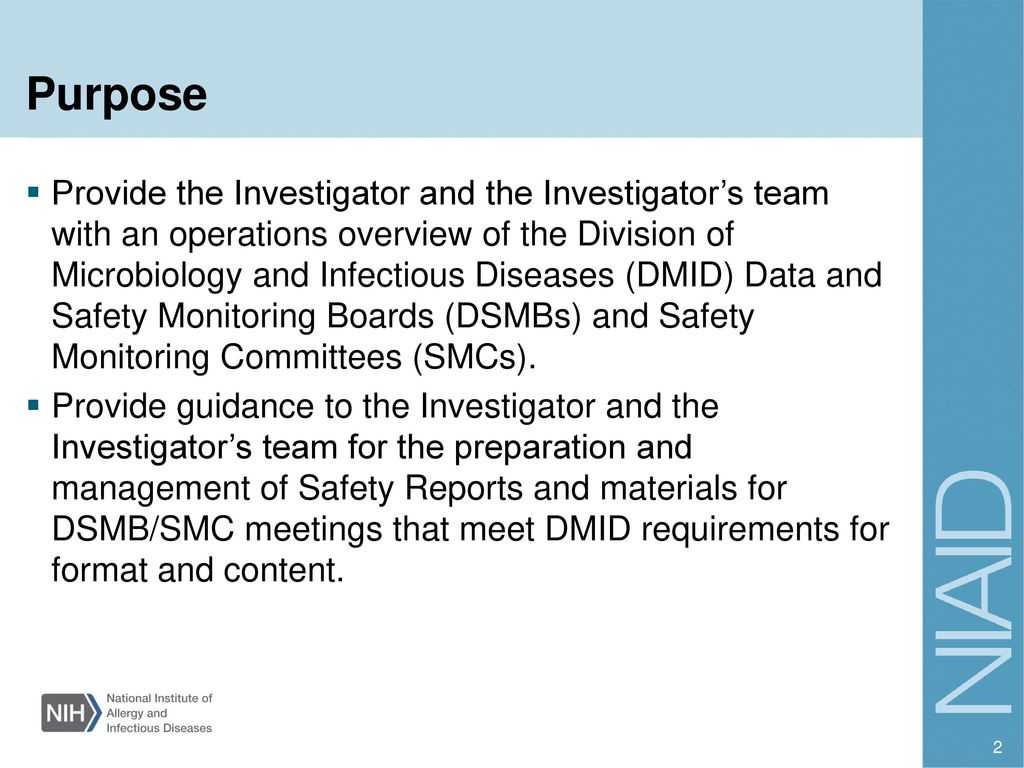 Investigator Training – Ppt Download Pertaining To Dsmb Report Template