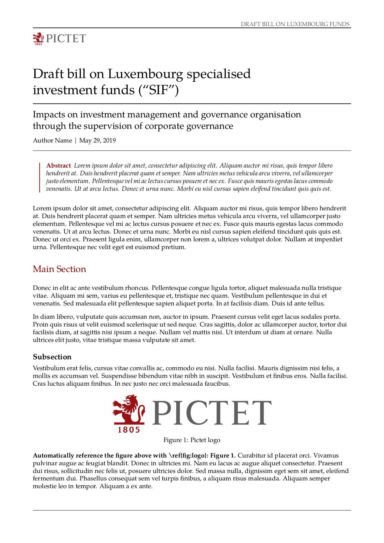 Latex Typesetting – Showcase Intended For Latex Technical Report Template