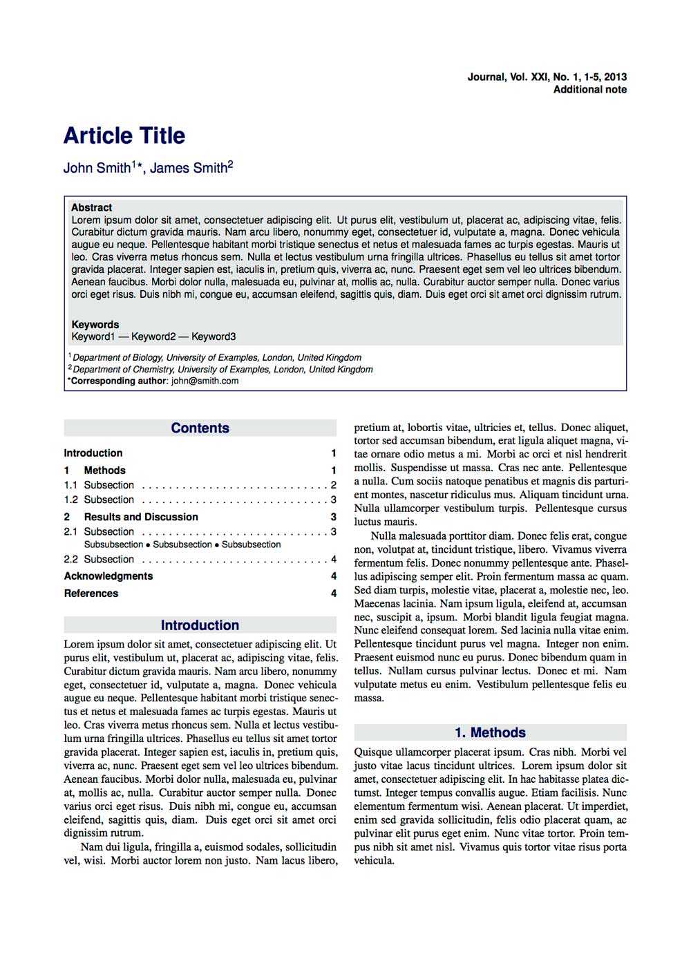 Latex Typesetting - Showcase Pertaining To Project Report Template Latex