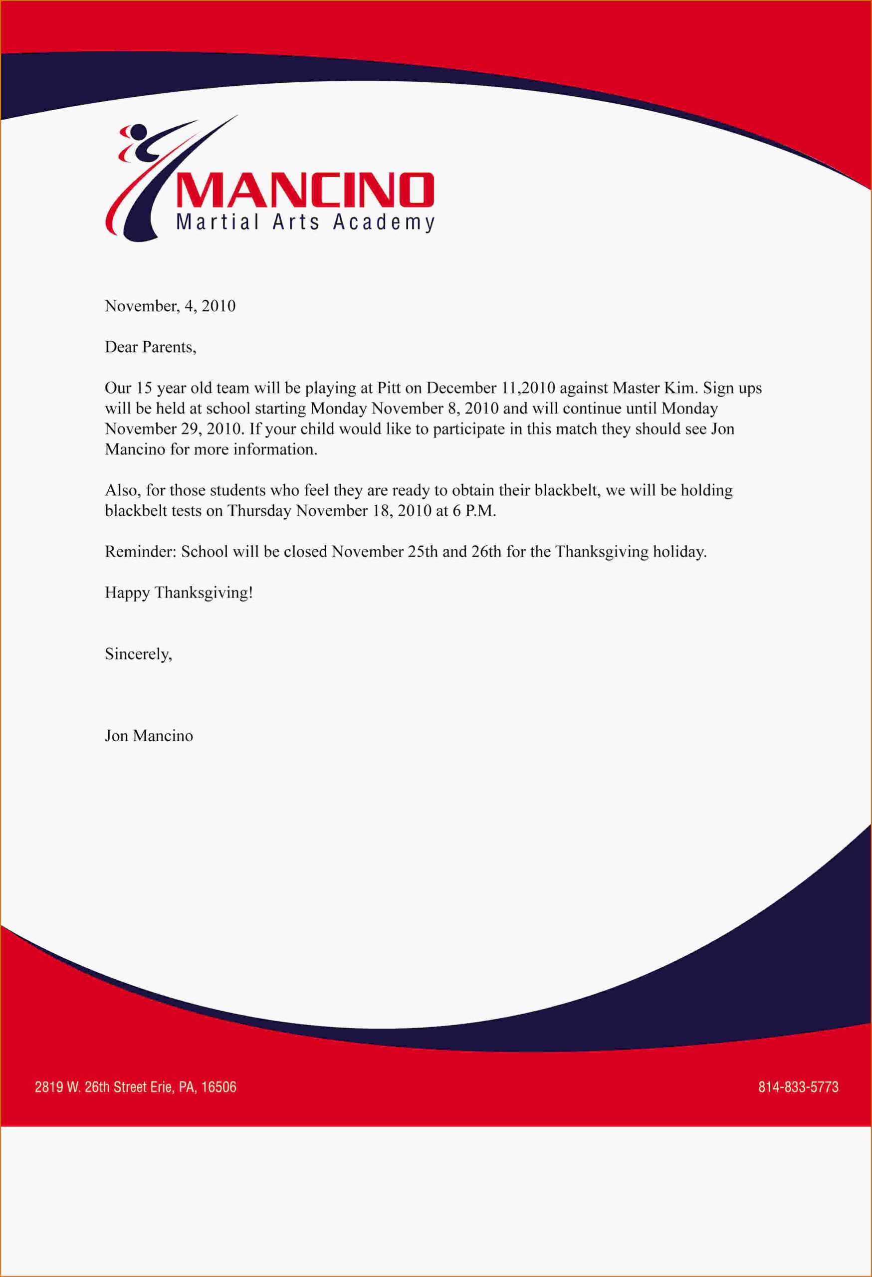 Letterhead Examples Business – Calep.midnightpig.co Throughout Headed Letter Template Word