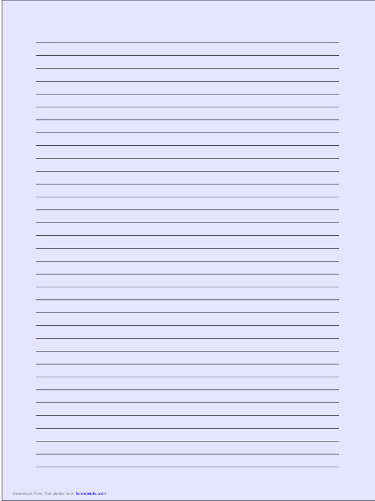 Lined Paper – 320 Free Templates In Pdf, Word, Excel Download Pertaining To Ruled Paper Template Word