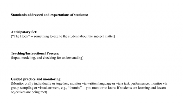 Madeline Hunter Lesson Plan Template Twiroo Com | Lesso with Madeline Hunter Lesson Plan Template Blank