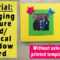 Magical Window/changing Picture Card Tutorial:without Using Printed Template Within Boyfriend Report Card Template