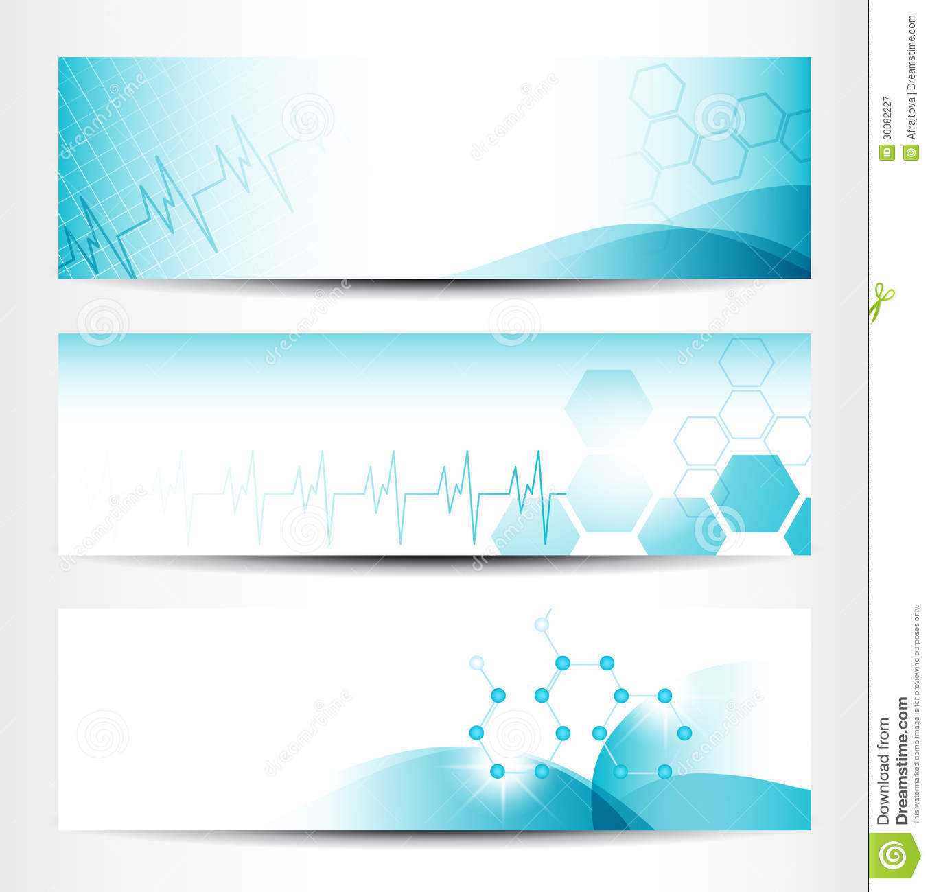 Medical Banners Stock Vector. Illustration Of Design – 30082227 With Regard To Medical Banner Template