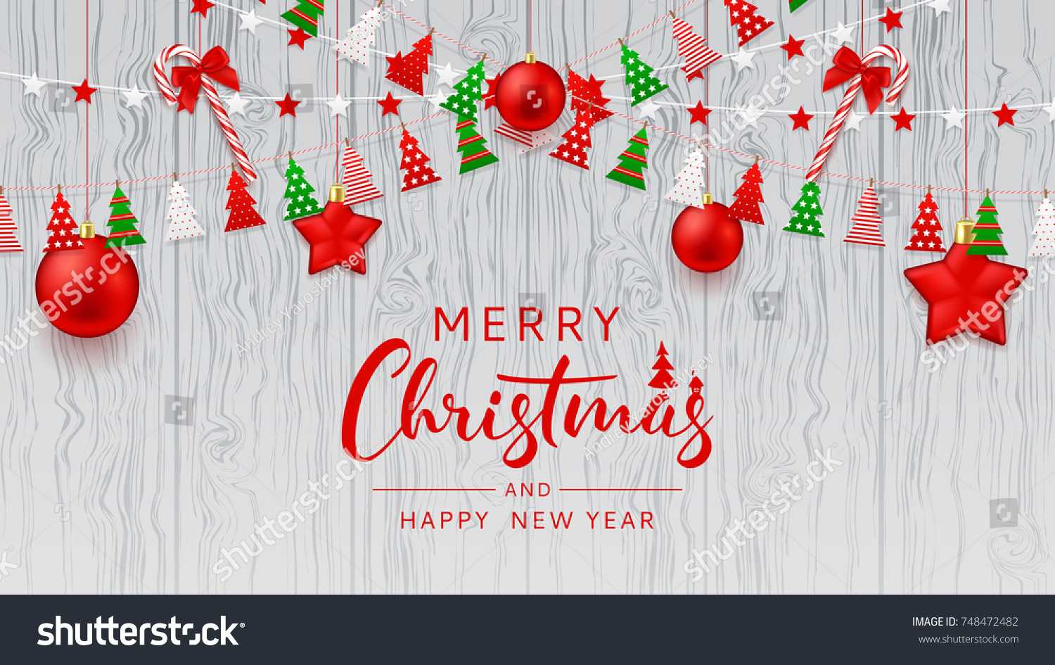 Merry Christmas Web Banner Template Festive | Signs/symbols Pertaining To Merry Christmas Banner Template