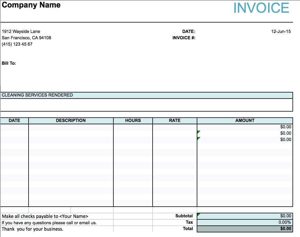 Microsoft Office Invoice Template For Mac – Lastsitebot's Blog For Free Invoice Template Word Mac