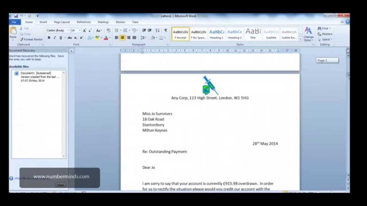 Microsoft Word 2010 – How To Do A Mail Merge And Format Fields Regarding How To Create A Mail Merge Template In Word 2010