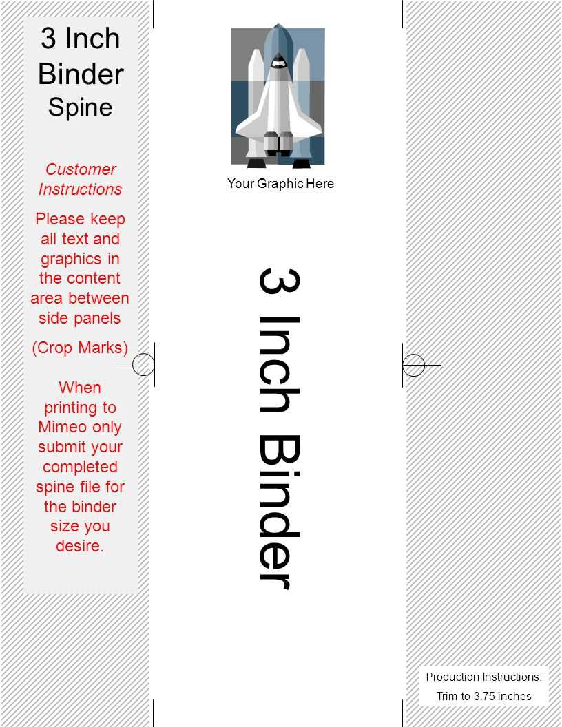 Mimeo 3 Ring Binder Spine Templates Version 5 December 4 For 3 Inch Binder Spine Template Word