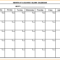 Month At A Glance Blank Calendar Printable | Monthly Pertaining To Month At A Glance Blank Calendar Template