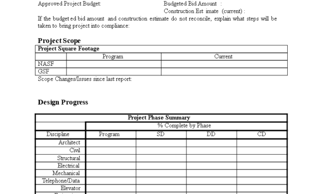 Monthly Progress Report In Word | Templates At pertaining to Activity Report Template Word