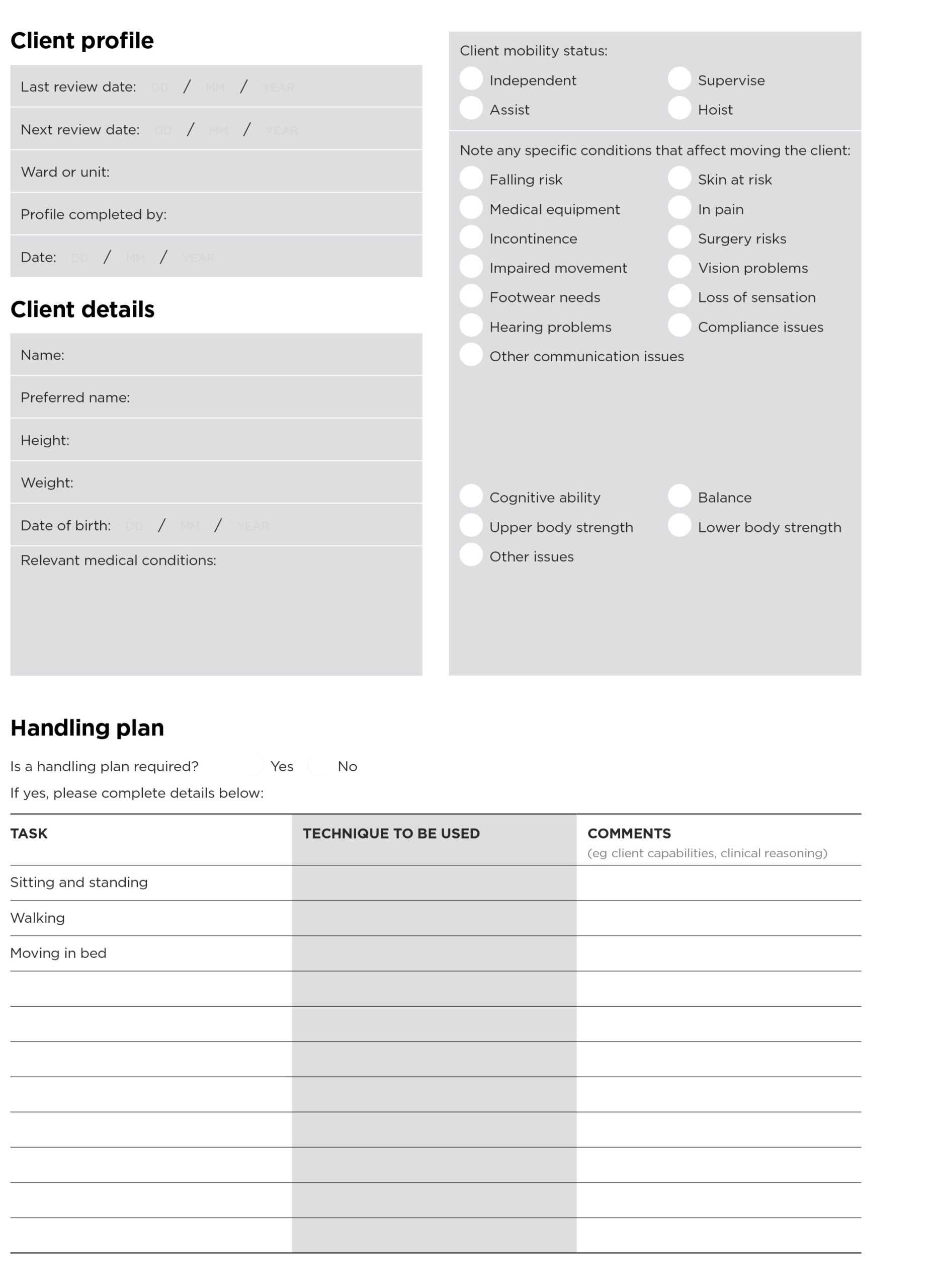 Moving And Handling People In The Healthcare Industry | Worksafe Pertaining To Annual Health And Safety Report Template