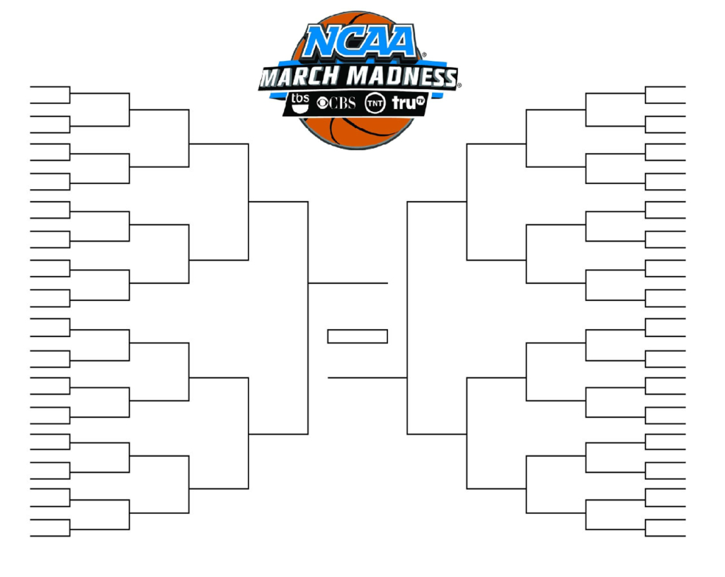 Ncaa Tournament Bracket In Pdf: Printable, Blank, And Fillable With Blank March Madness Bracket Template