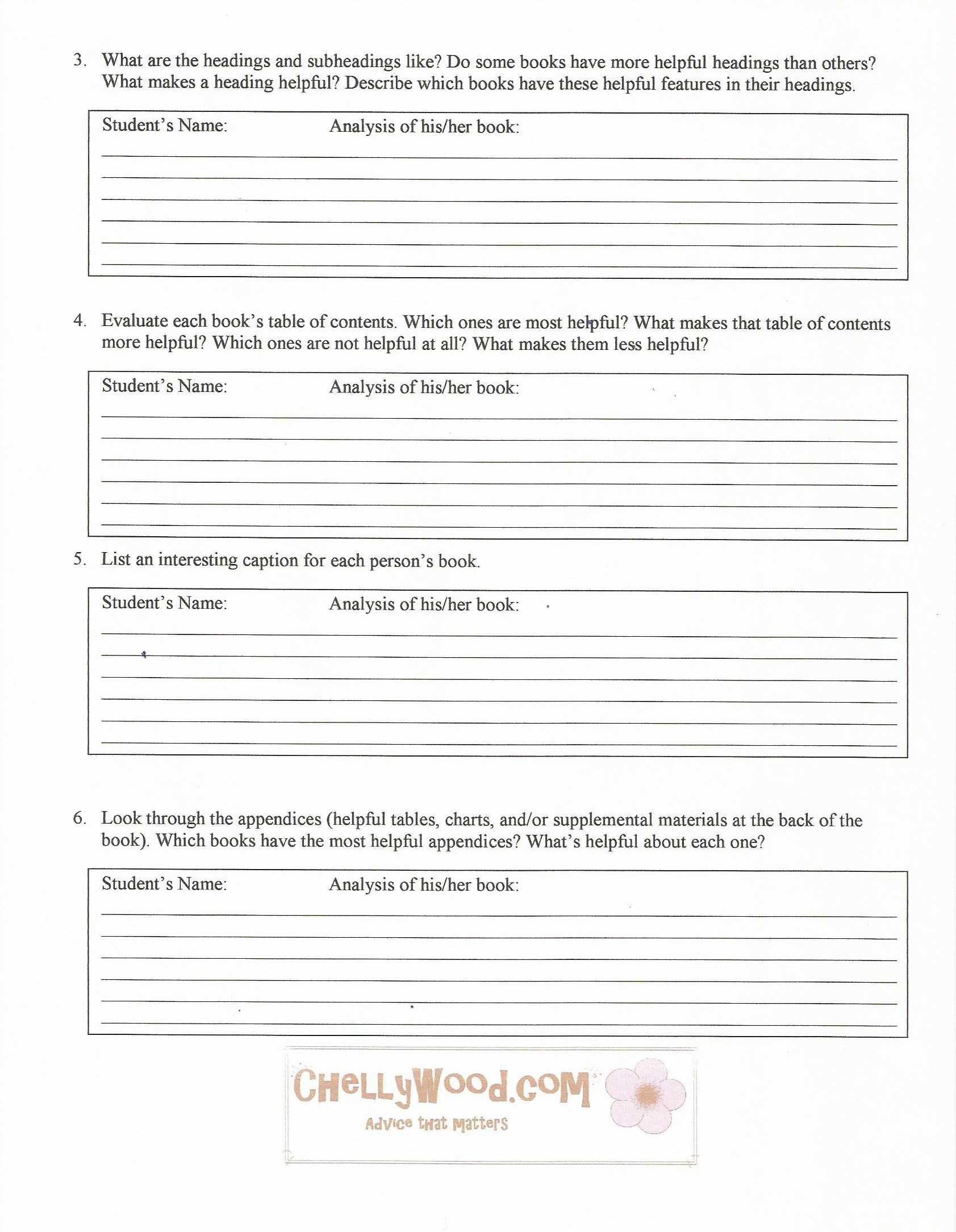 Nonfiction Diy Project Book Report Form Pg 2 | The English Pertaining To Nonfiction Book Report Template