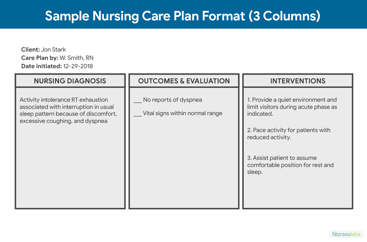 Nursing Care Plan Templates - Calep.midnightpig.co With Nursing Care Plan Template Word