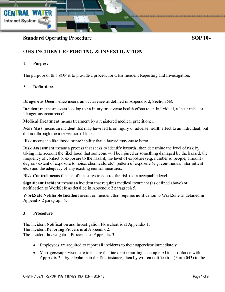 Ohs Incident Report – Dalep.midnightpig.co Pertaining To Ohs Incident Report Template Free