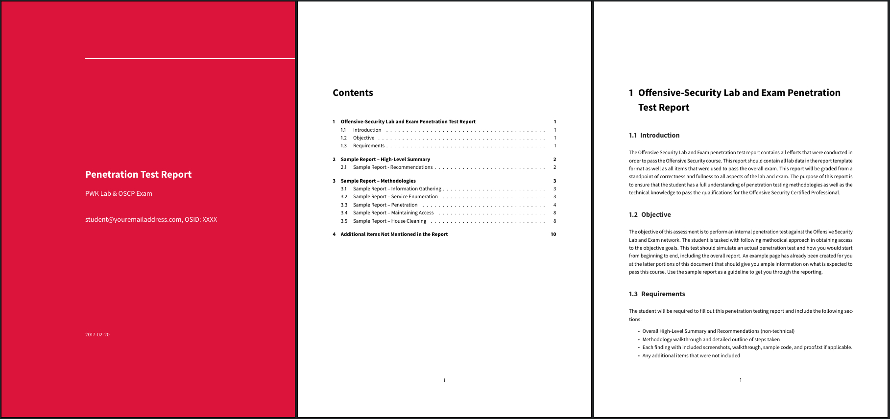 Oscp Exam Report Template In Markdown | Oscp Exam Report With Regard To Latex Template For Report