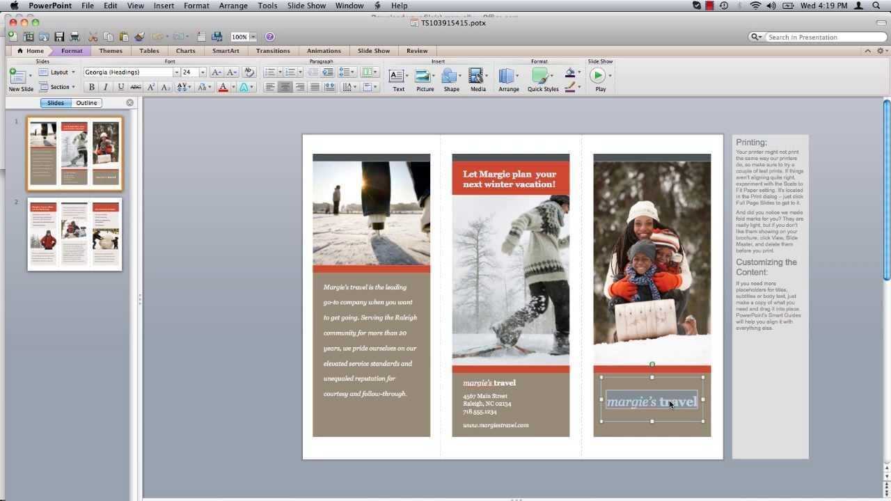 Pamphlet On Word Microsoft How To Make A Brochure Create Pertaining To Microsoft Word Pamphlet Template