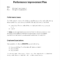 Performance Improvement Plan For Download | Clicktime For Performance Improvement Plan Template Word