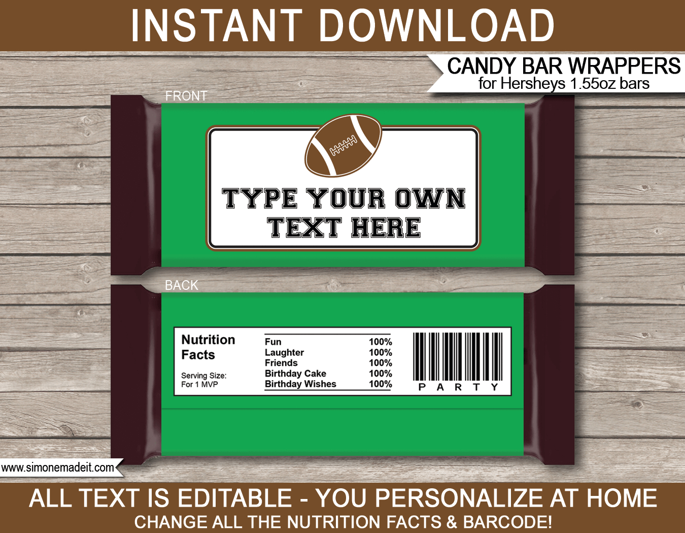 Personalized Candy Wrappers Template – Dalep.midnightpig.co For Candy Bar Wrapper Template For Word
