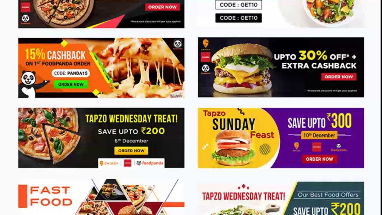 Photoshop Free Download – Food Banner Templates For Facebook With Food Banner Template