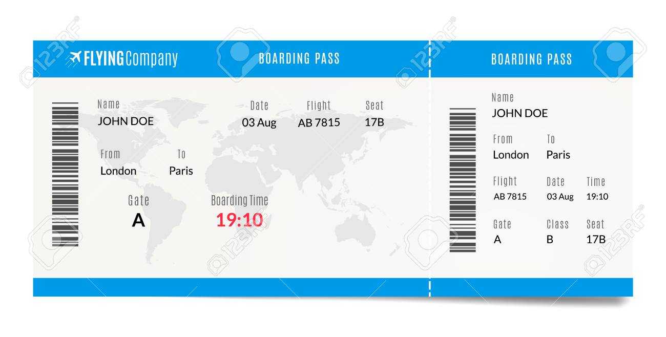 Plane Ticket Template – Calep.midnightpig.co Intended For Plane Ticket Template Word